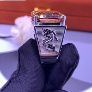 Nhẫn nam khắc hình rồng bay Quý Phái Alt19