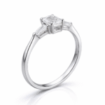 Nhẫn kim tự nhiên tỏa sáng muôn đời N019