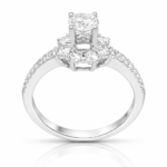 Nhẫn nữ Round White Vẻ Đẹp Của Sự Bí Ẩn N021