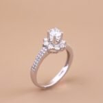 Nhẫn nữ Round White Vẻ Đẹp Của Sự Bí Ẩn N021