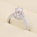 Nhẫn nữ Round White Vẻ Đẹp Của Sự Bí Ẩn N021