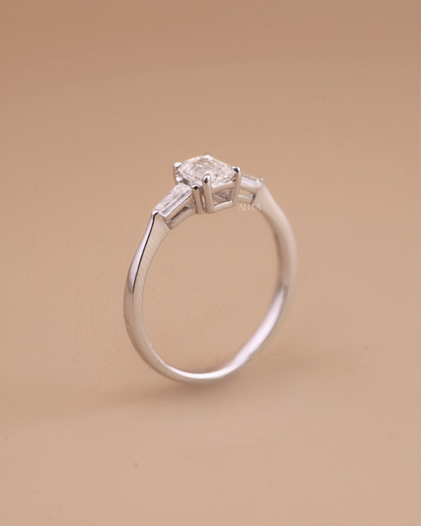 Nhẫn kim tự nhiên tỏa sáng muôn đời N019