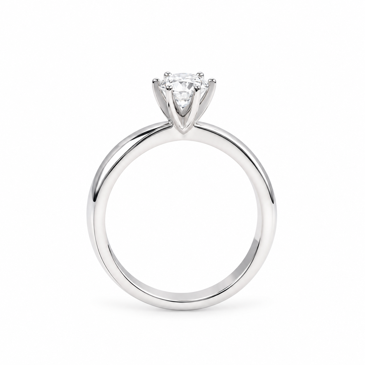 Nhẫn nữ vàng trắng 14k thanh lịch & tinh tế NN004