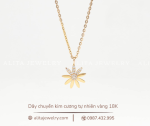 Mẫu dây chuyền vàng 18K DC001