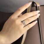 Nhẫn kim cương nữ Eternity mix Solitaire