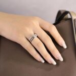 Nhẫn kim cương nữ Eternity mix Solitaire