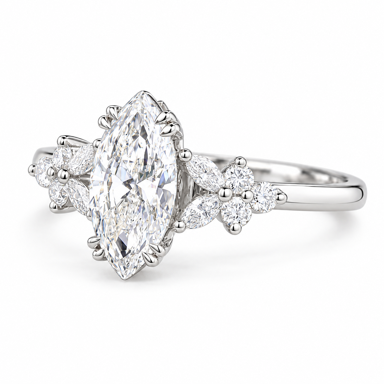 Nhẫn nữ cầu hôn Solitaire Classic 6 chấu NN028