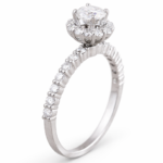 Nhẫn kim cương nữ Round Brilliant Cut NN023