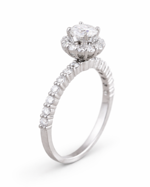 Nhẫn kim cương nữ Round Brilliant Cut NN023