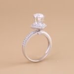 Nhẫn nữ kim cương Imperial Bloom Halo 14K NN019