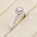 Nhẫn kim cương nữ Round Brilliant Cut NN023