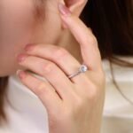 Nhẫn kim cương nữ Round Brilliant Cut NN023