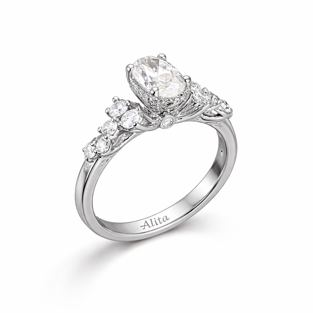 Nhẫn cầu hôn Alita Celestial Shine NN054