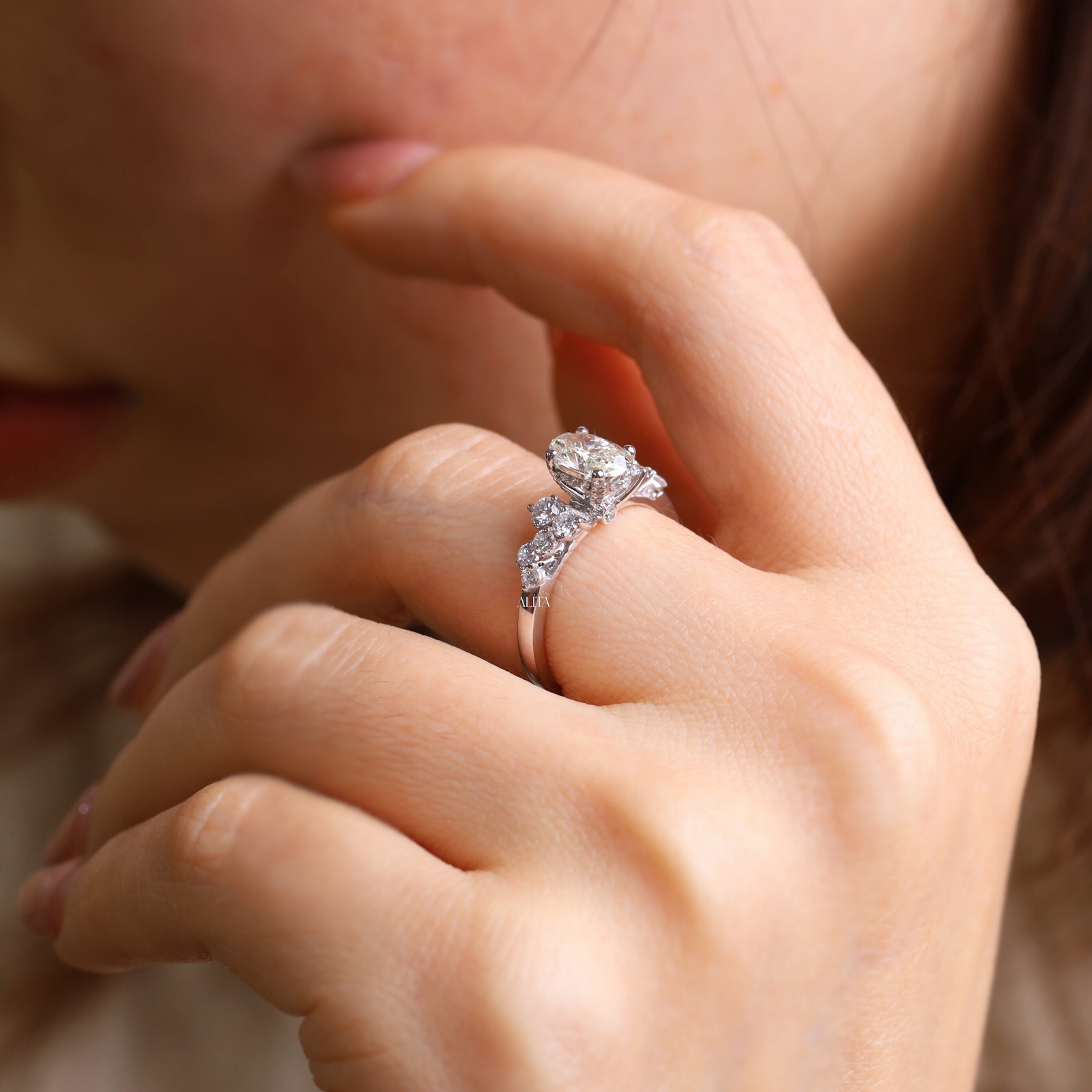 Nhẫn cầu hôn Alita Celestial Shine NN054