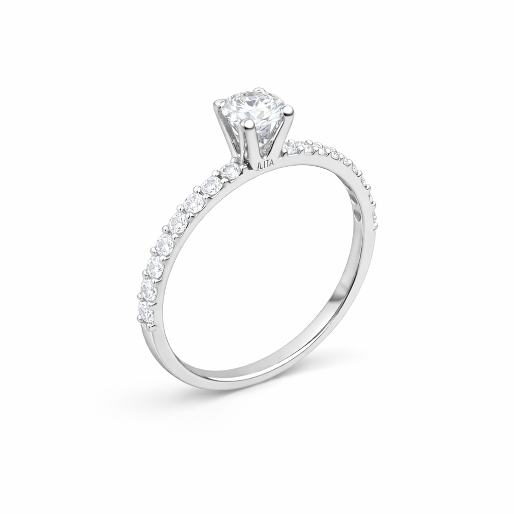 Nhẫn nữ cầu hôn Starlight Diamond Ring NN036
