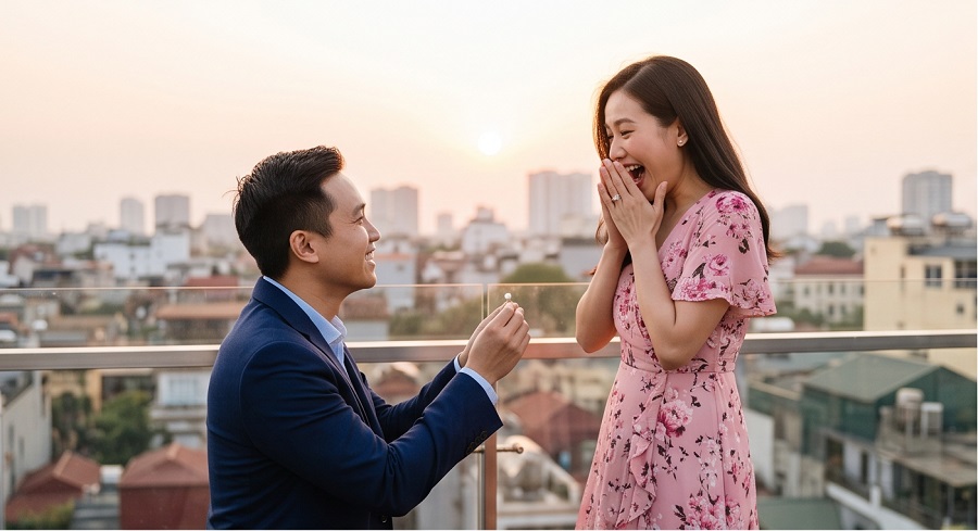 Nhẫn Cầu Hôn Và Nhẫn Cưới Có Phải Là Một Không?