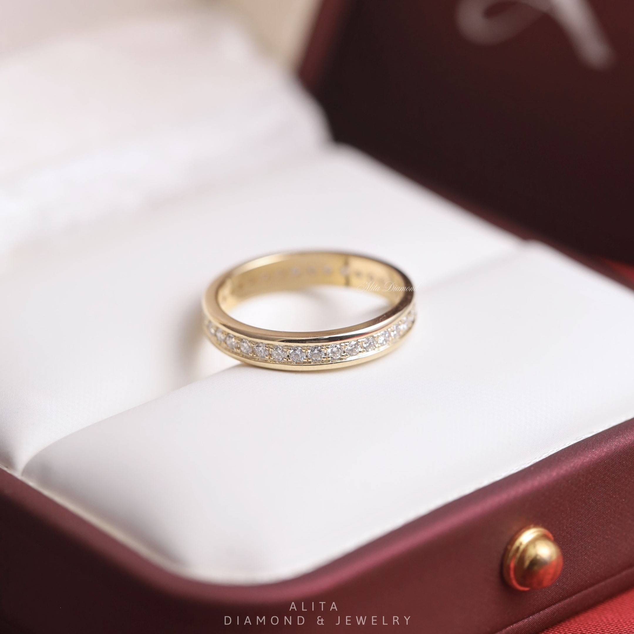 Nhẫn Cưới Cặp Vàng 10K ALITA One Love