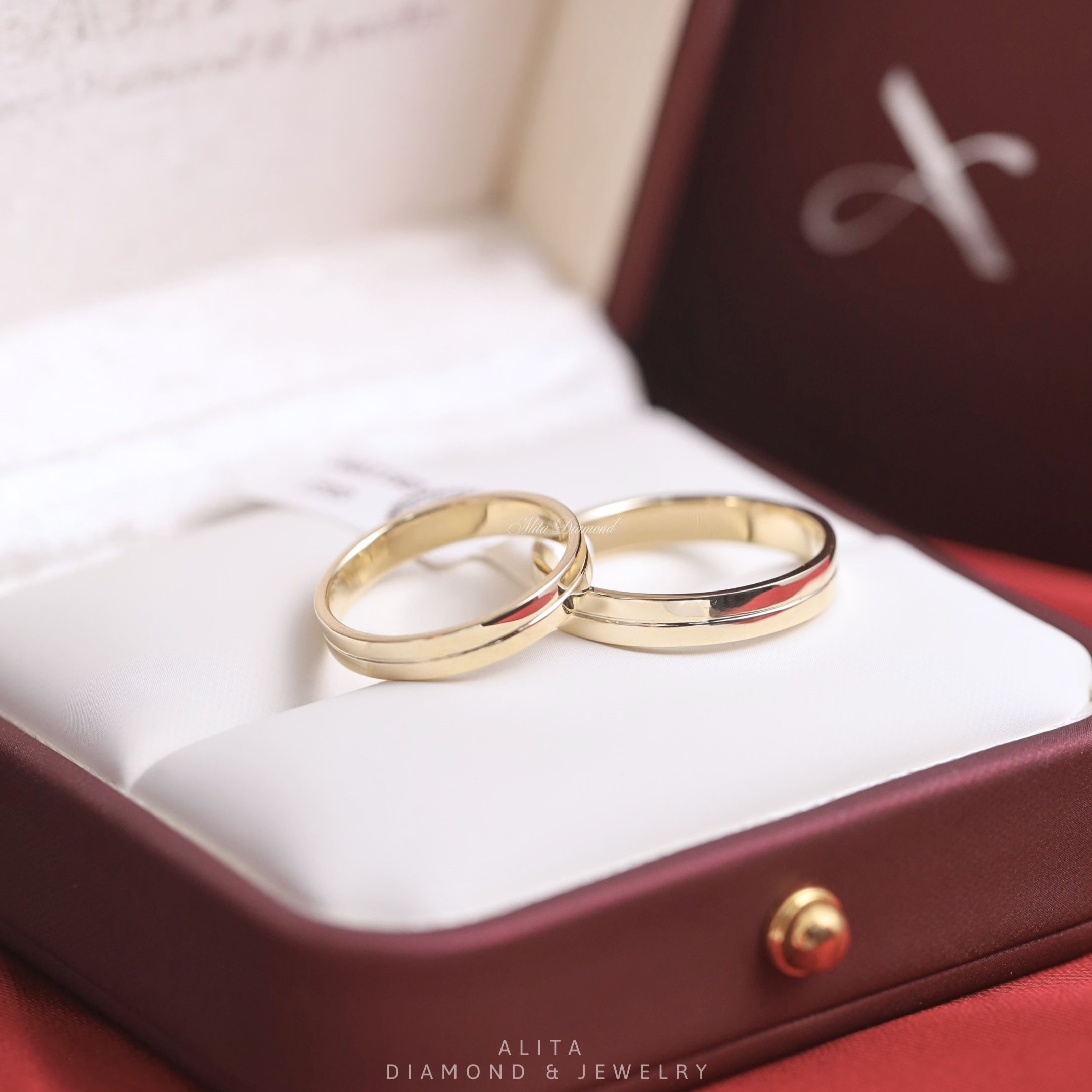 Nhẫn Cưới Đôi ALITA Eternal Bond